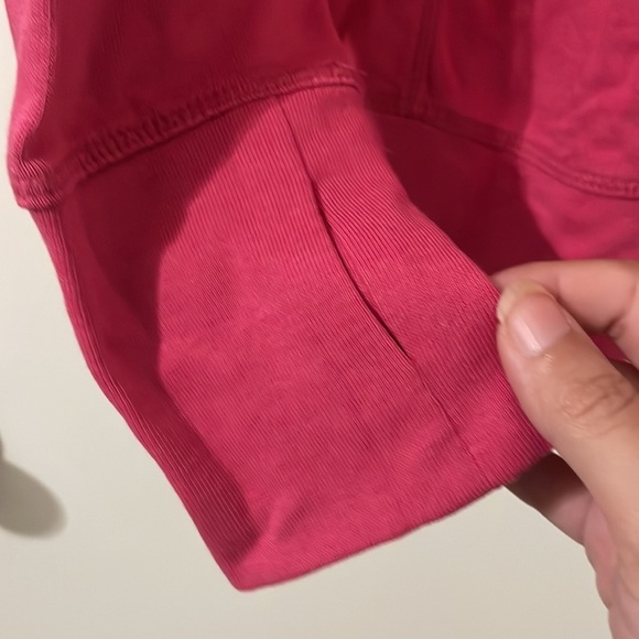 Sweaty Betty women’s pink oversized After Class terry sweatshirt size small - Picture 11 of 12